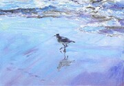 Curlew in Lavender