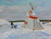 Silver Skate Festival Teepee